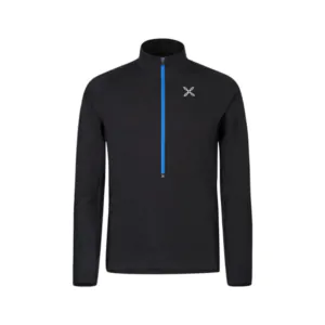 thermic maglia nero/celeste