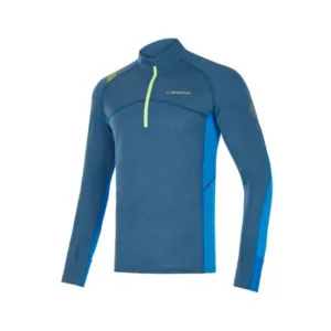 swift long sleeve storm blue/electric blue