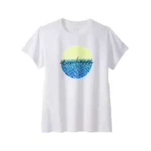 Distance short sleeve 3.0 white/run happy